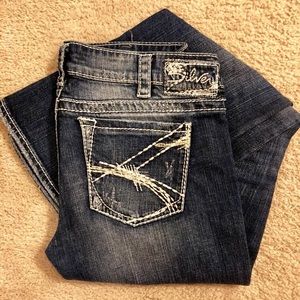 Silver brand jeans from Buckle